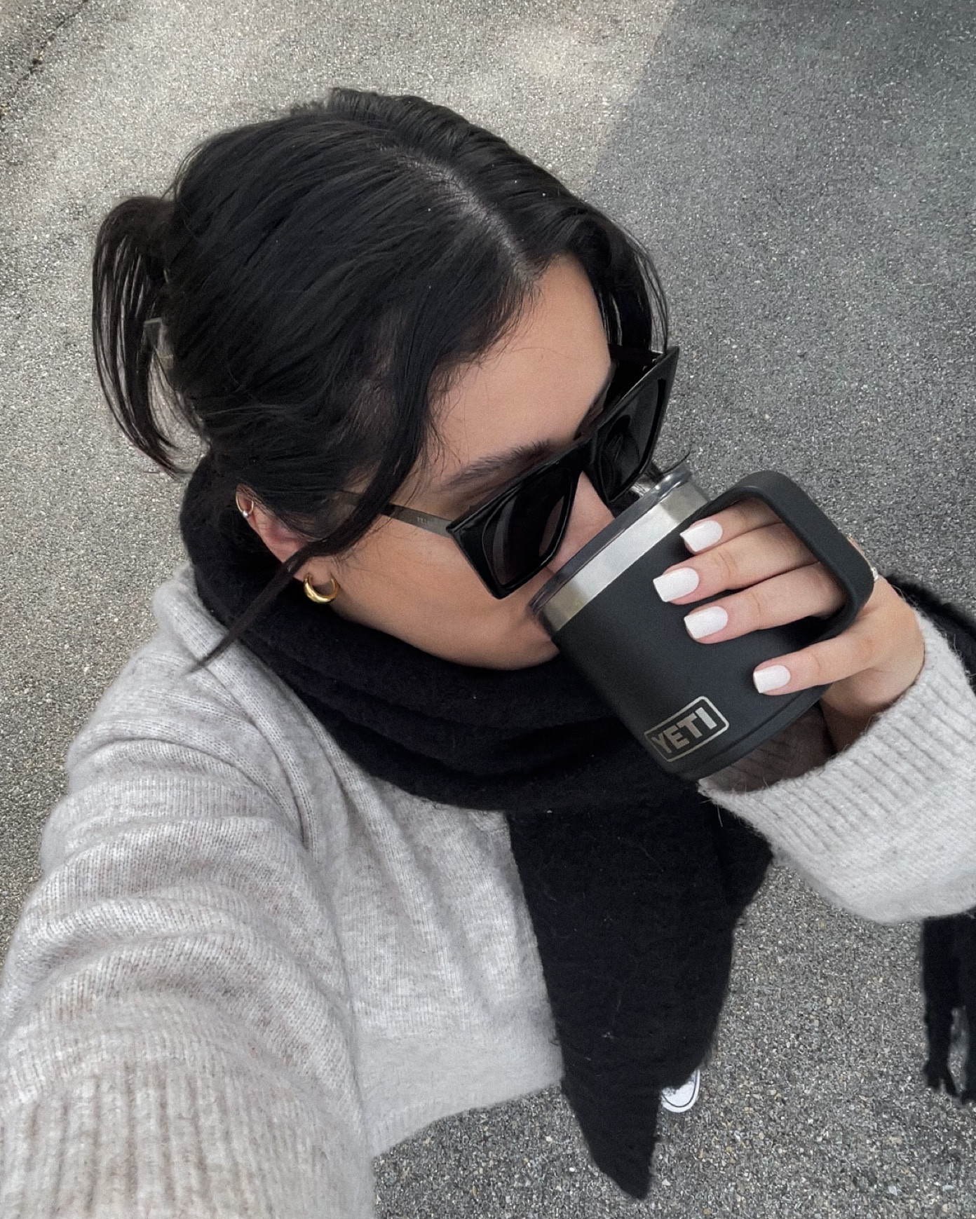 Cat eye sunnies and yeti tumblr winter essentials 

#LTKunder50 #LTKstyletip #LTKFind