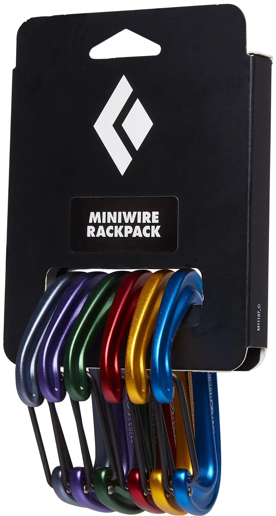 Black Diamond Set of 6 Carabiners MiniWire Rackpack | Public Lands