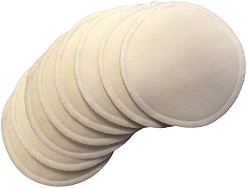 NuAngel Natural Cotton Washable Nursing Pads (8 Pads per Box) | Amazon (US)