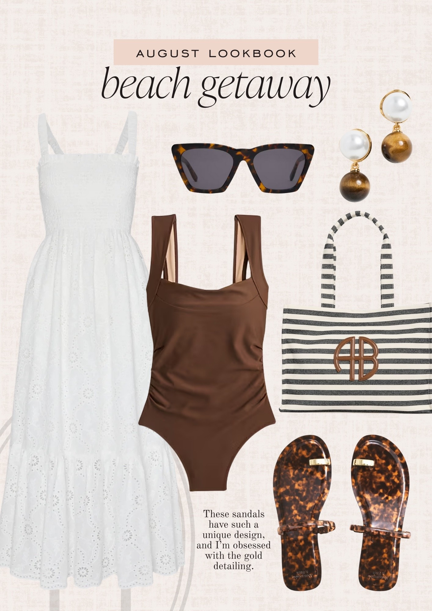 August Lookbook Beach Getaway