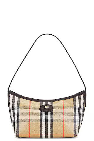 Burberry Highlands Baguette Bag in Sand - Tan. Size all. | FWRD 