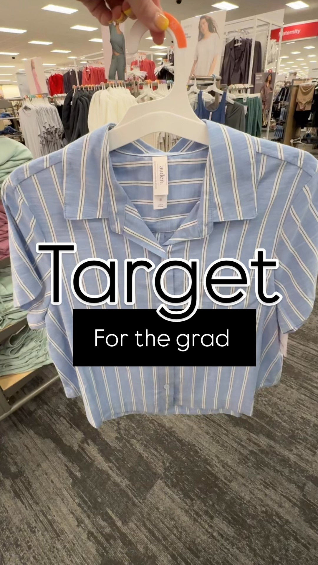 A perfect gift for the Grad or Mom. Every girl loves a cute pair of matching pajamas. This striped cotton blend short and shirt will be perfect for college or around the house. Under $20 comes in all sizes.

#LTKSeasonal #LTKOver40 #LTKGiftGuide