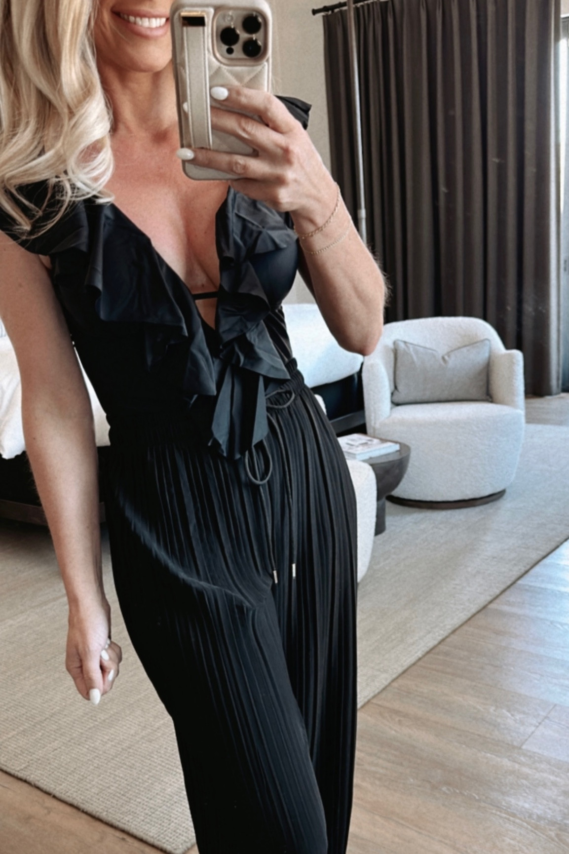 Amazon for the win!  My suit is as comfy as it is cute and affordable. Love the ruffle!  The pants are great to go from pool to lunch/dinner.  I have these sandals in 3 colors. True to size. 
SwimSuit: SZ Small
Pant: OSFA
Sandals: TTS

Palazzo Pant, Spring Break, Spring Fashion, Summer Fashion, 

#LTKfamily #LTKSeasonal #LTKstyletip