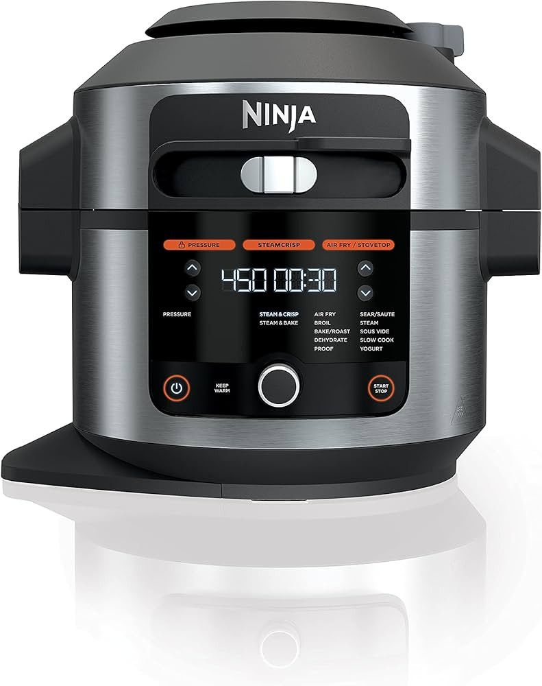 Ninja OL500 Foodi 6.5 Qt. 14-in-1 Pressure Cooker Steam Fryer with SmartLid, that Air Fries, Proo... | Amazon (US)