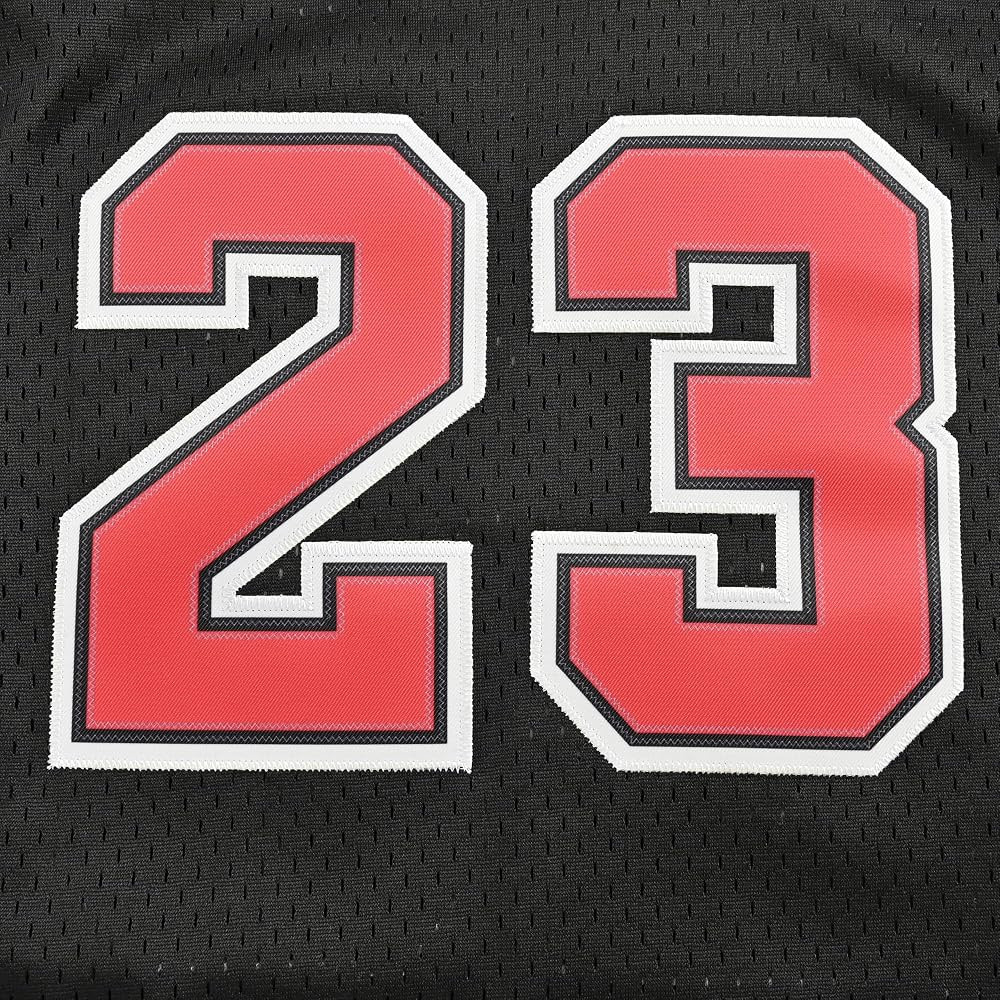Men's #23 Basketball Jersey 90s Retro Street Party Wear Sleeveless Basketball Vest Gift Black/Red... | Amazon (US)