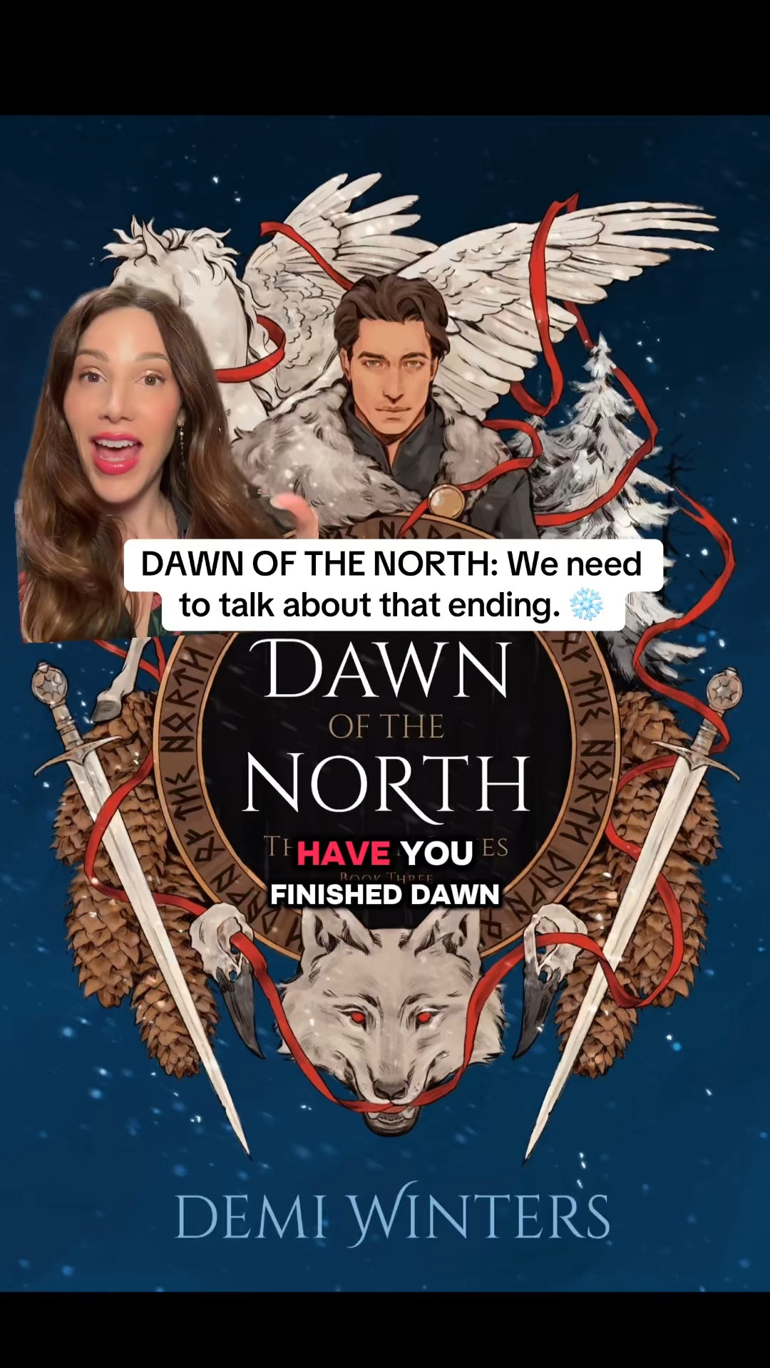 Have you finished Dawn of the North yet?! Because I have thoughts and I need someone to scream with. 🗣️ The development for Silla and Saga in this book was next level, but that cliffhanger for Book 4? The Myrkur shard? THE DRAGON?! I am officially stressed. 🐉❄️ Are we Team Saga on the island or are we still riding for Silla in Kopa? I need your Book 4 theories immediately! 

#LTKdayinmylife #LTKSaleAlert #LTKstorytime