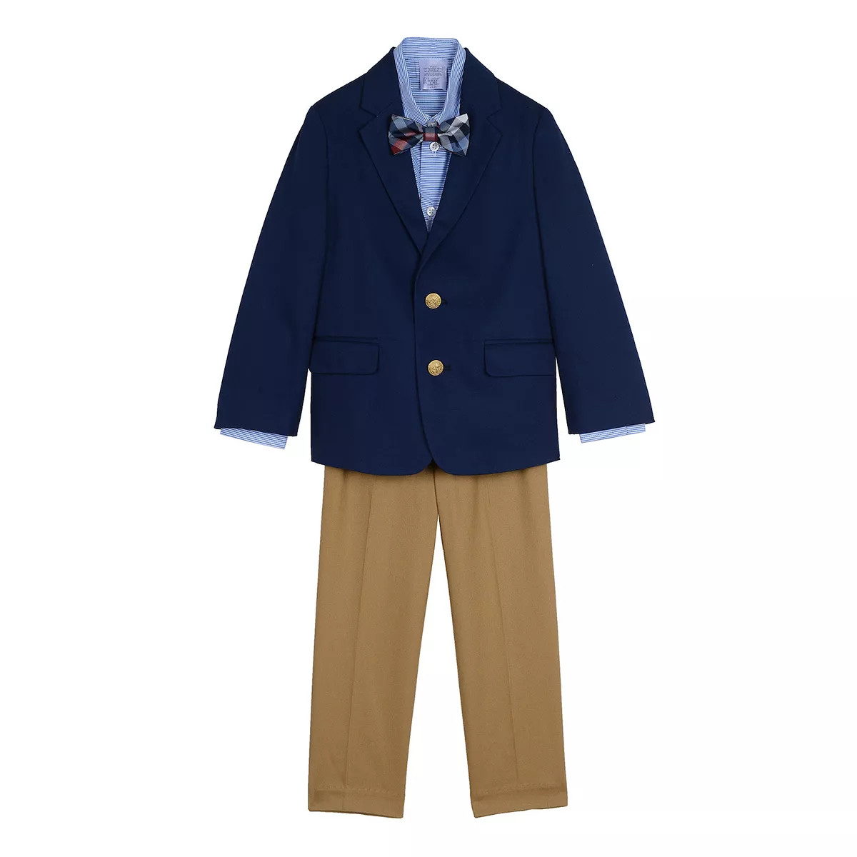 Toddler Boy IZOD Bowtie Twill Suit Set | Kohl's
