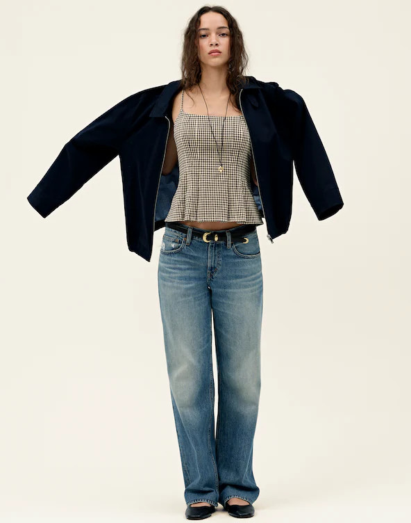 Relaxed Bomber Jacket in Cotton Twill | Madewell