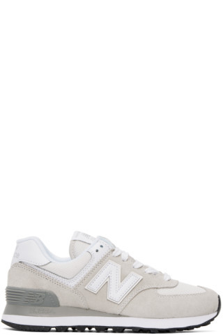 Gray 574 Core Sneakers | SSENSE