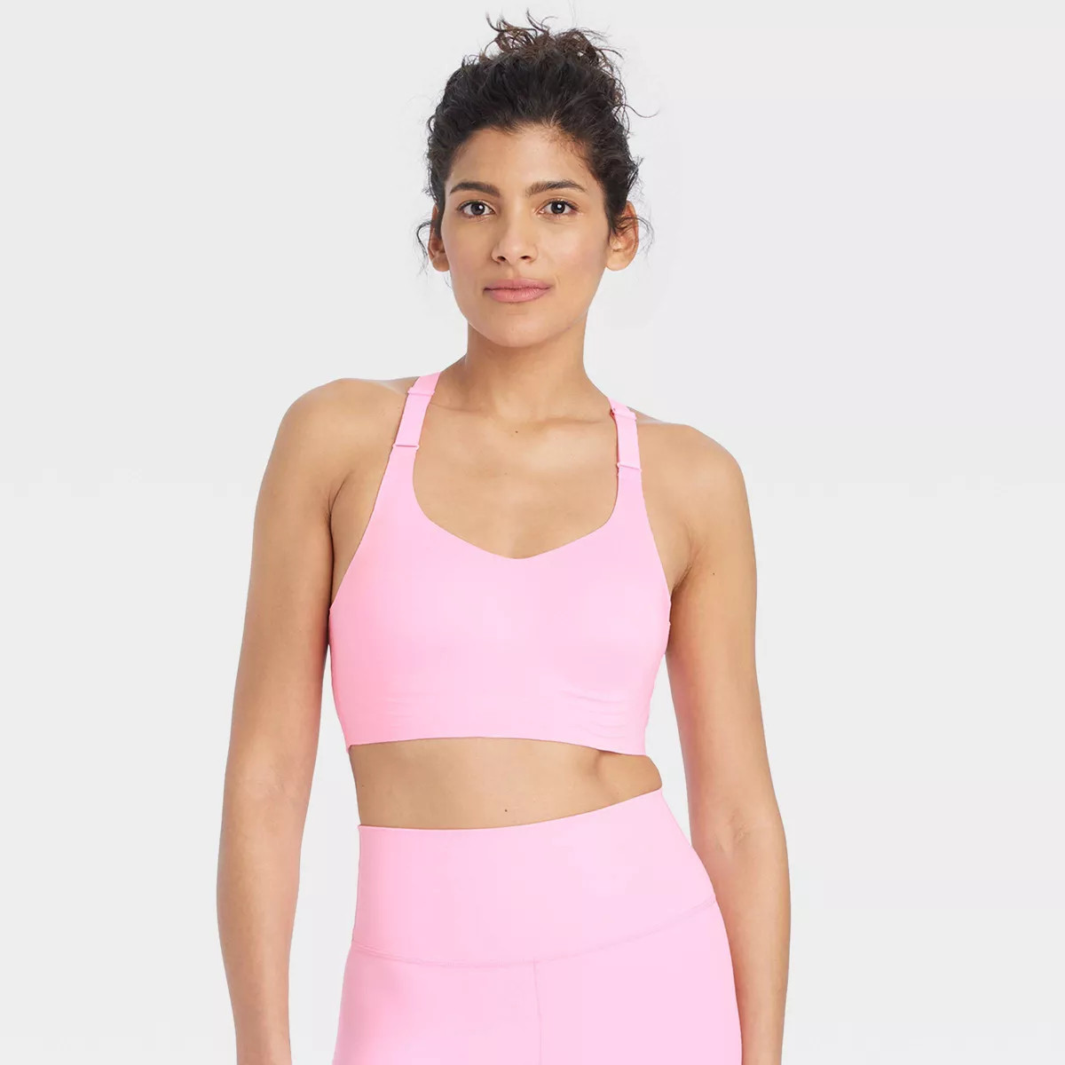 Women's Sculpt High Support Embossed Sports Bra - All In Motion™ | Target