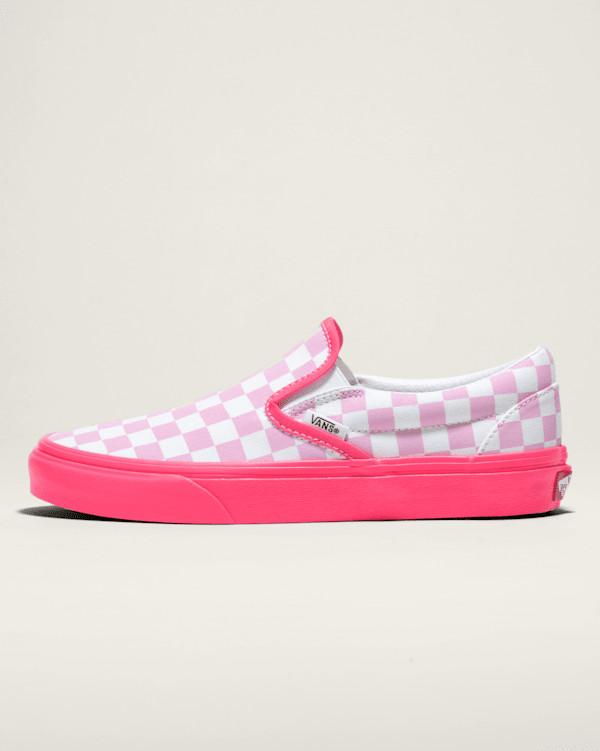 Vans Customs Classic Slip-On Checkerboard Shoes - 6.5 Men / 8.0 Women | Vans (US)