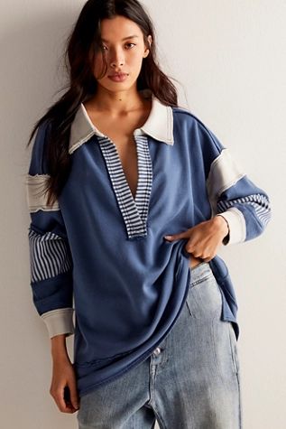 We The Free Clean Prep Polo | Free People (Global - UK&FR Excluded)