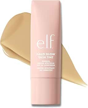 e.l.f. Halo Glow Skin Tint SPF 50, Tinted Moisturizer For Light, Buildable Coverage, Creates A Na... | Amazon (US)