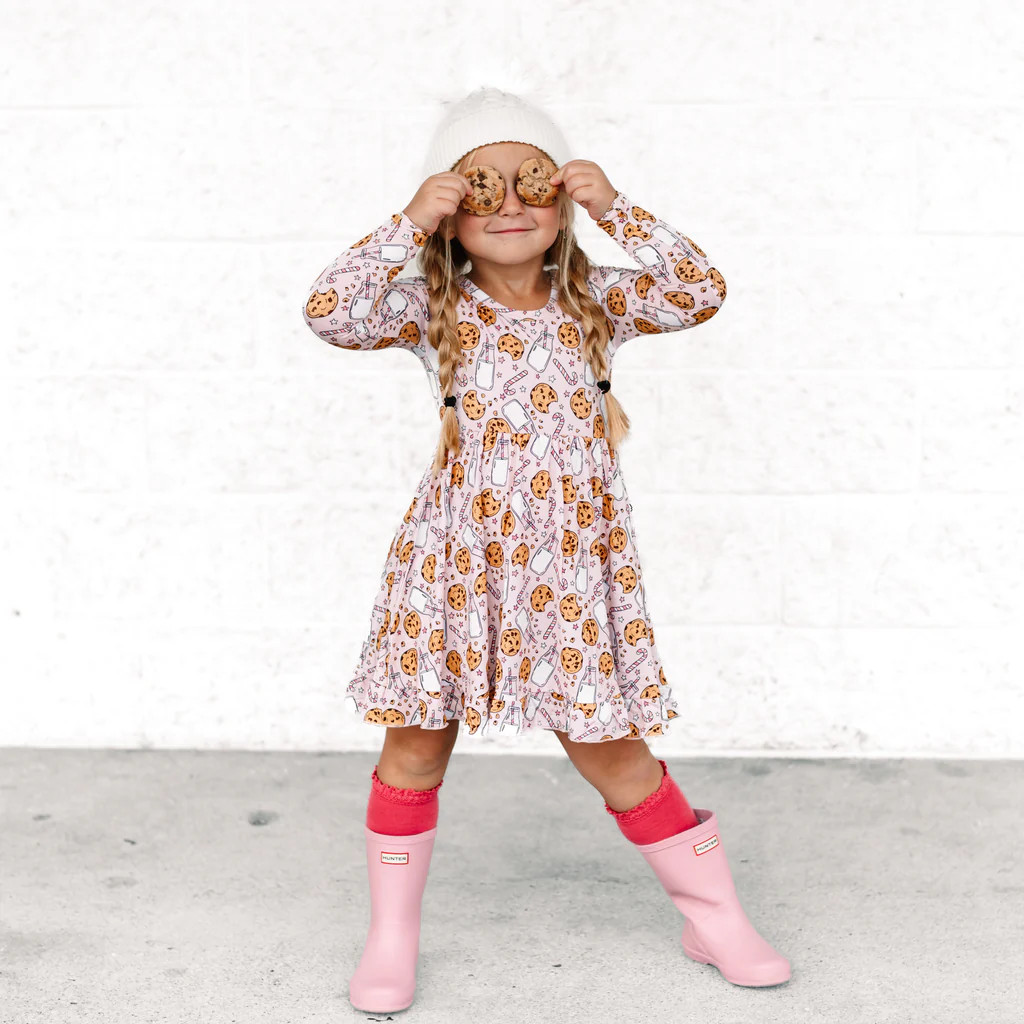 MRS. CLAUS'S COOKIES DREAM RUFFLE DRESS | Dream Big Little Co.