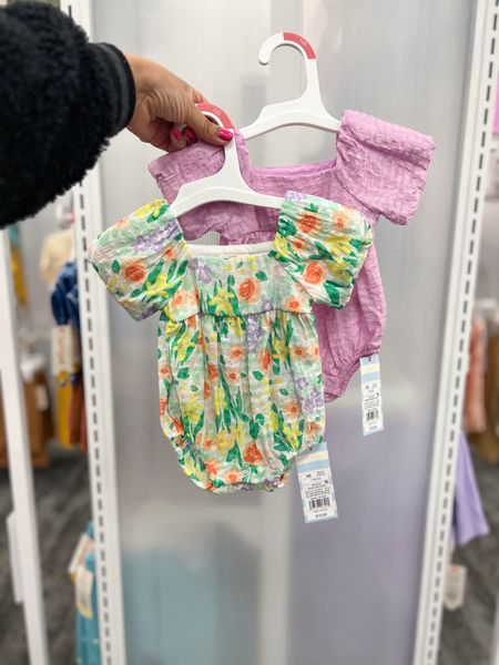New spring balloon-sleeve rompers for baby girl

Target finds, Target style, newborn 

#LTKbaby #LTKstyletip
