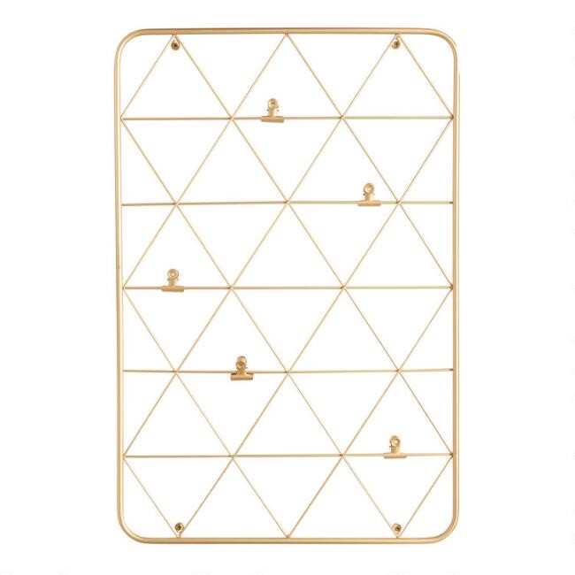 Gold Wire Photo Clip Wall Frame | World Market