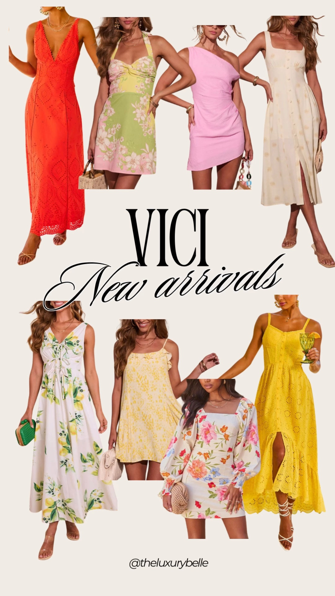 Vici new arrivals for spring! 

#LTKootd #LTKgrwm #LTKSeasonal