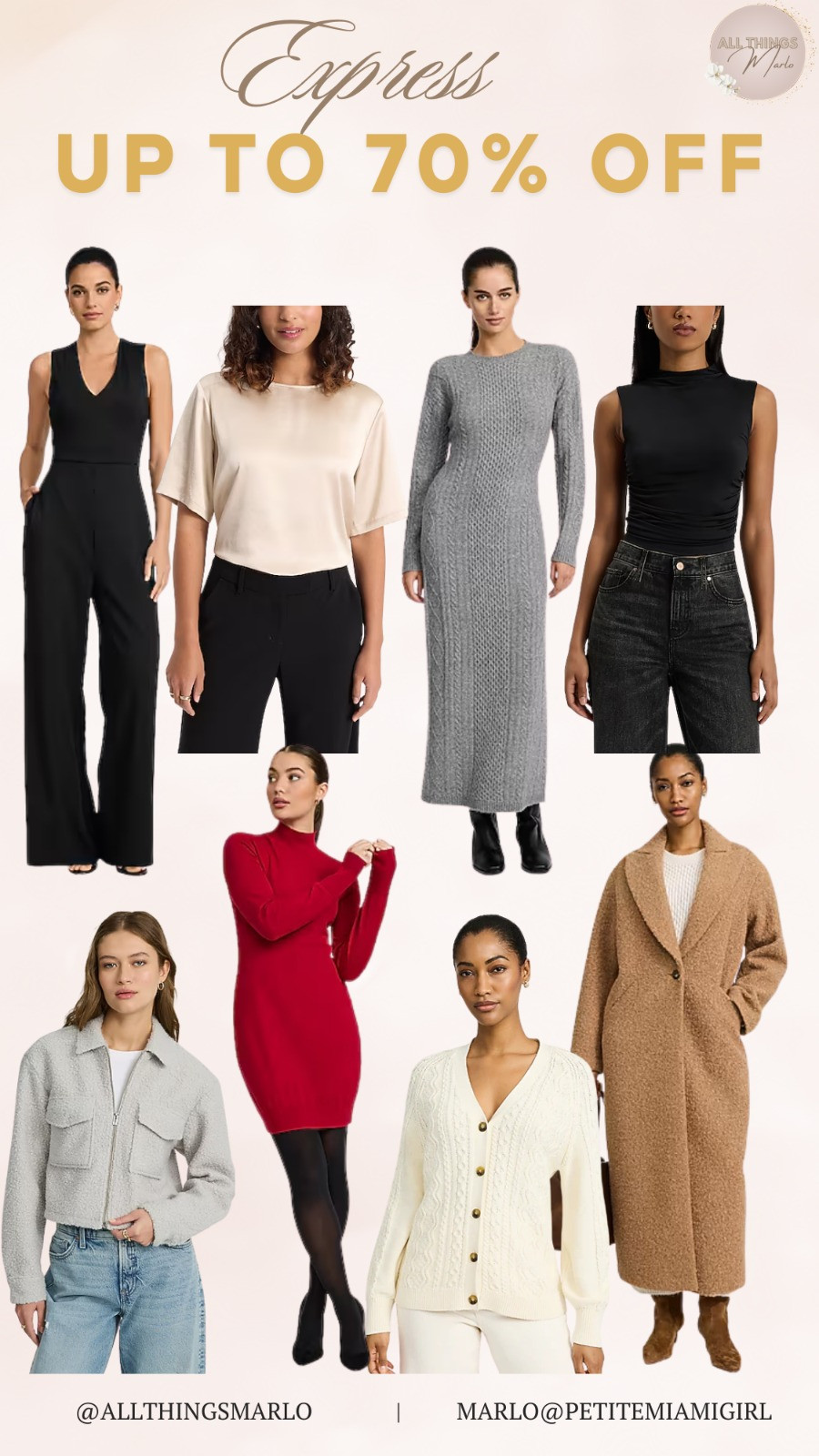 Express up to 70% off. 

 #LTKSaleAlert #LTKWorkwear #LTKTravel