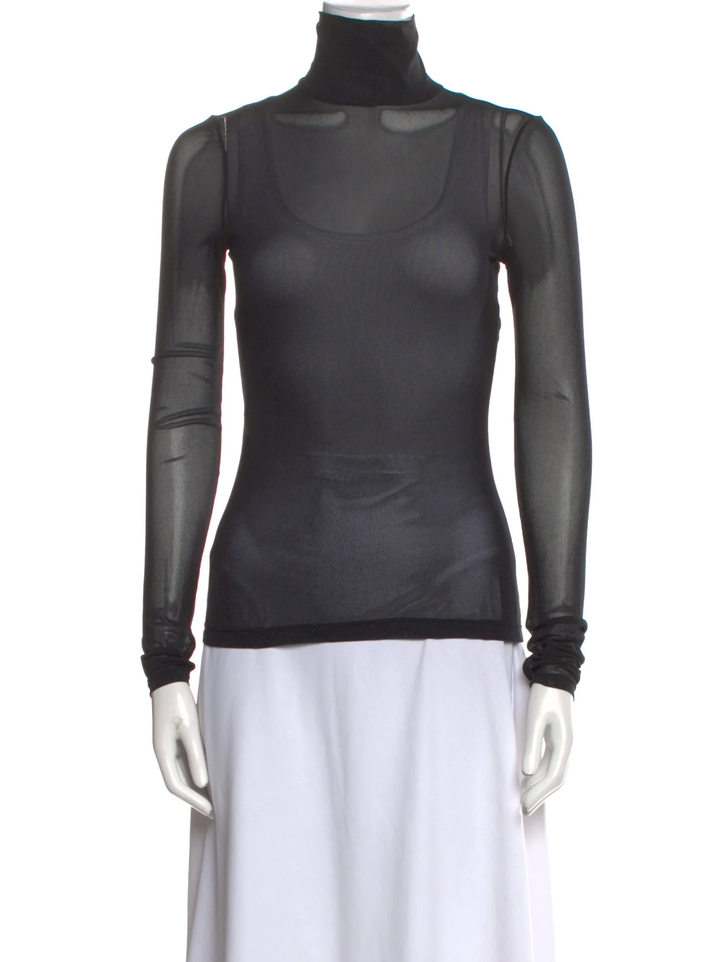 Turtleneck Long Sleeve Top w/ Tags | The RealReal