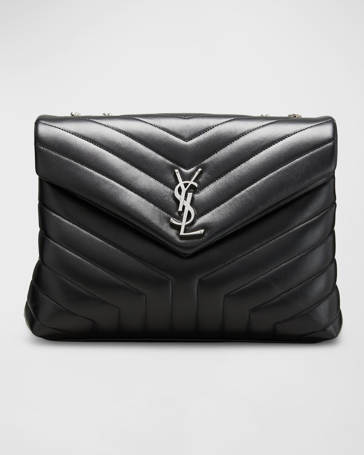 Loulou Medium YSL Shoulder Bag in Quilted Leather | Neiman Marcus