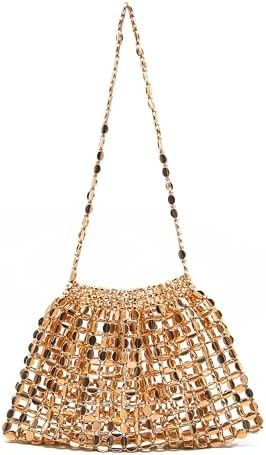 Miuco Beaded Evening Bag Vintage Purse Elegant Dinner Clutch Bag Formal 1920s accessories for wom... | Amazon (US)