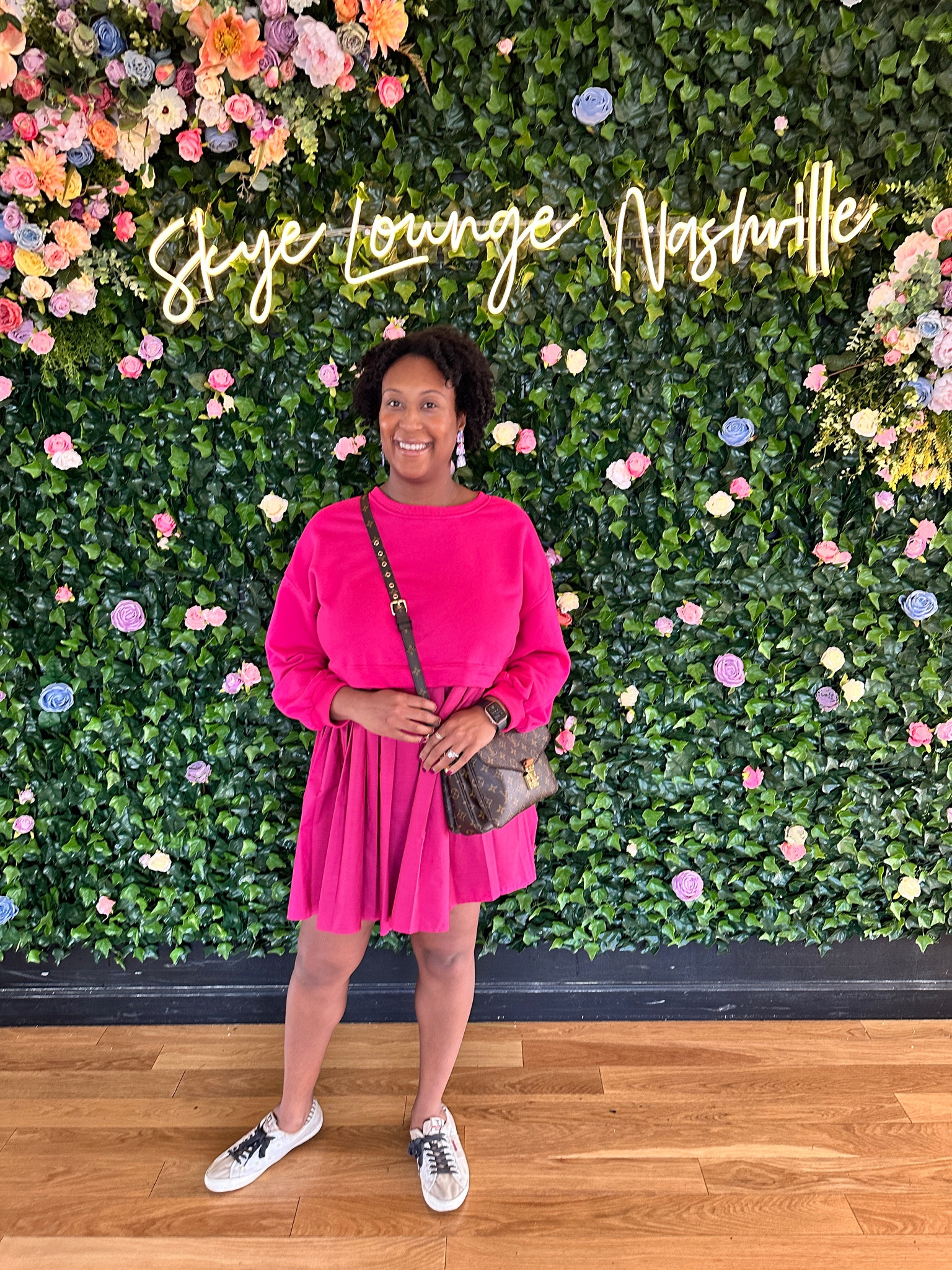 Pink dress | sweatshirt dress | comfortable dress | affordable dress 

#LTKSeasonal #LTKfindsunder50 #LTKover40