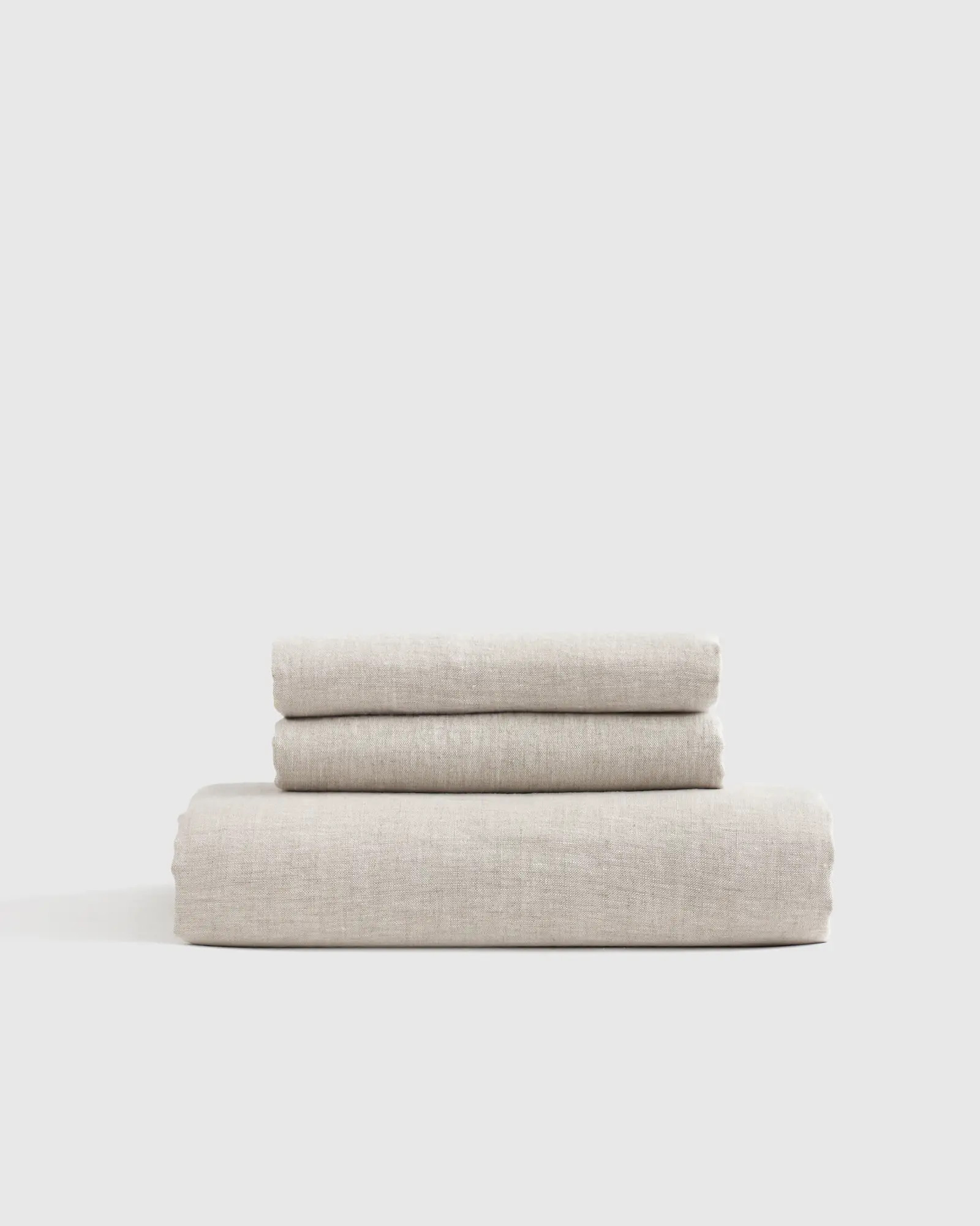 European Linen Chambray Fitted Sheet Set | Quince