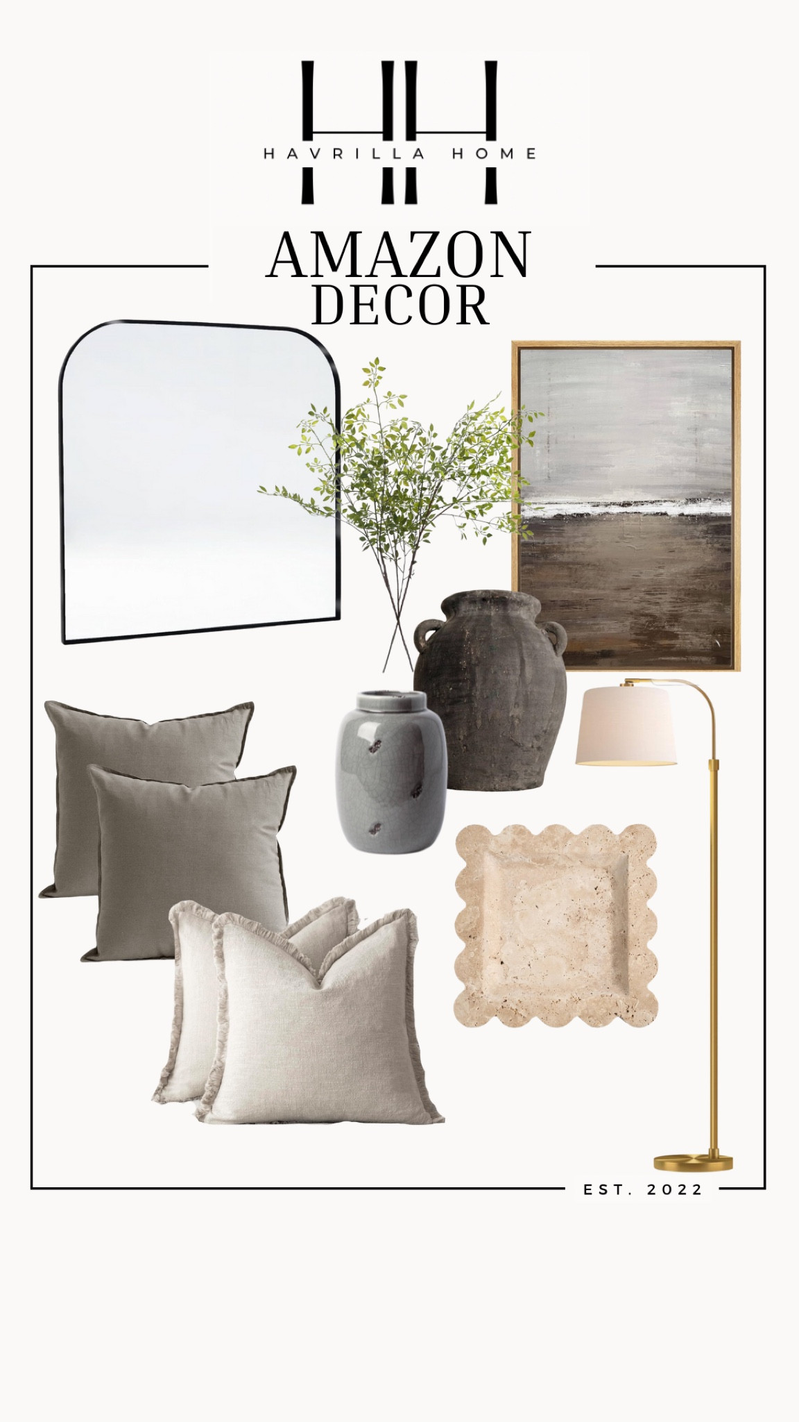 Amazon home decor

Follow @havrillahome on Instagram and Pinterest for more home decor inspiration, diy and affordable finds

Holiday, christmas decor, home decor, living room, Candles, wreath, faux wreath, walmart, Target new arrivals, winter decor, spring decor, fall finds, studio mcgee x target, hearth and hand, magnolia, holiday decor, dining room decor, living room decor, affordable, affordable home decor, amazon, target, weekend deals, sale, on sale, pottery barn, kirklands, faux florals, rugs, furniture, couches, nightstands, end tables, lamps, art, wall art, etsy, pillows, blankets, bedding, throw pillows, look for less, floor mirror, kids decor, kids rooms, nursery decor, bar stools, counter stools, vase, pottery, budget, budget friendly, coffee table, dining chairs, cane, rattan, wood, white wash, amazon home, arch, bass hardware, vintage, new arrivals, back in stock, washable rug

#LTKsalealert #LTKhome #LTKstyletip