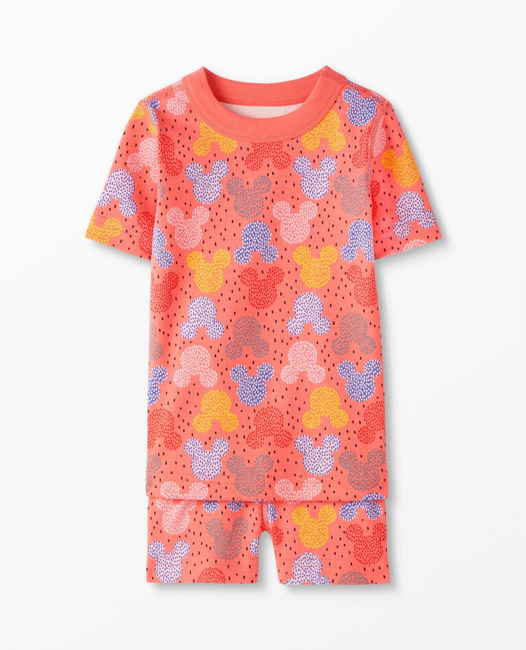 Disney Mickey Mouse Vacation Short John Pajama Set | Hanna Andersson