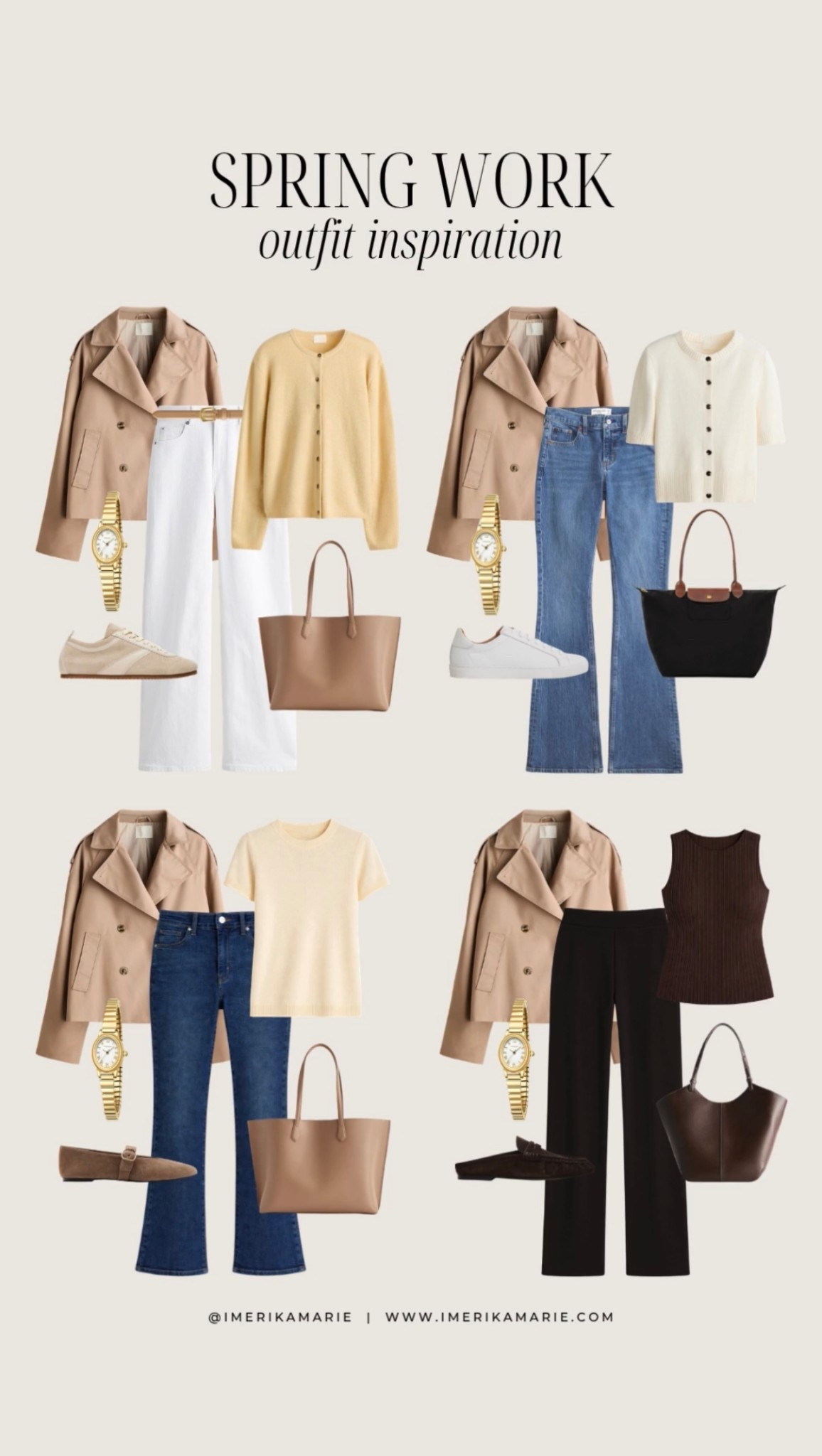 Spring Work Outfits 🖥️🌼

The H&M Short Trench Coat is the perfect Spring Jacket for your business casual work outfits! 

#LTKWorkwear #LTKootd #LTKSeasonal