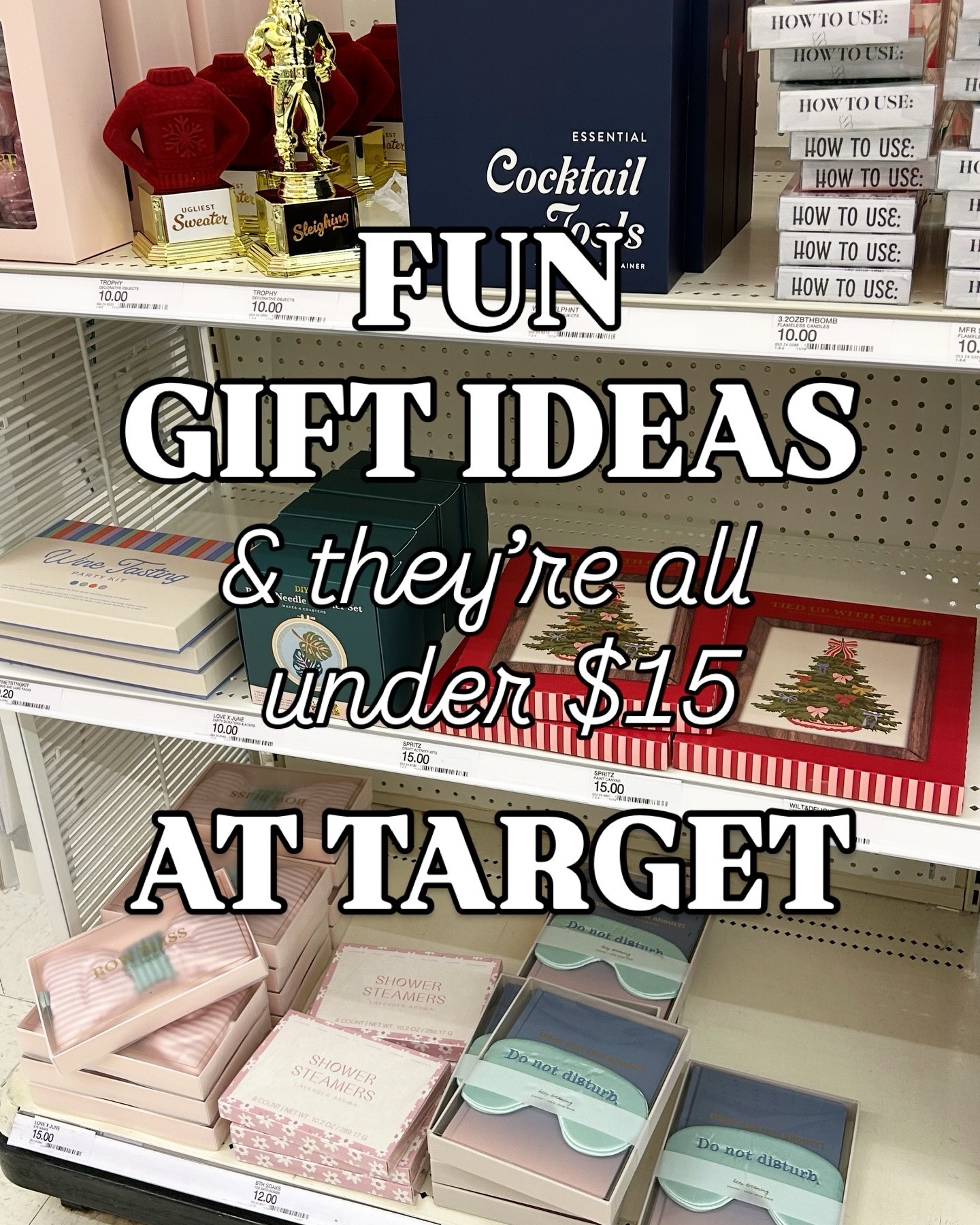 Fun gift ideas from Target!

#LTKGiftGuide #LTKHoliday #LTKFindsUnder50