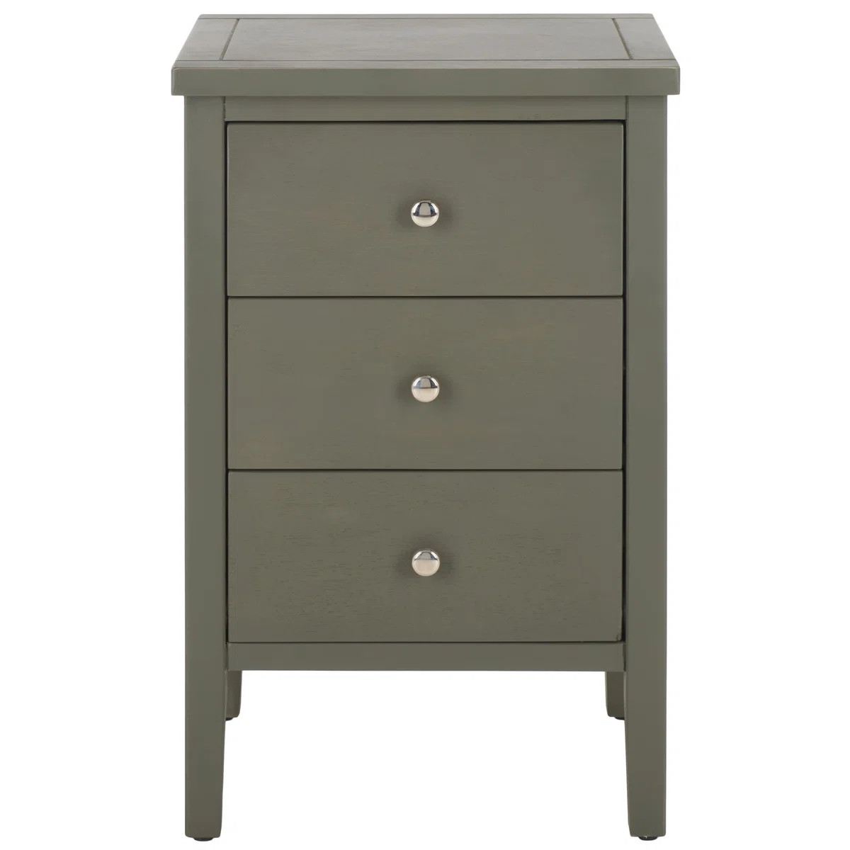 Joanna 16.9'' W 3-Drawer Solid Wood End Table | Wayfair North America