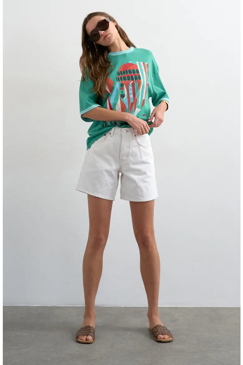 Editor Mid Rise Denim Shorts (Women) | Nordstrom | Nordstrom