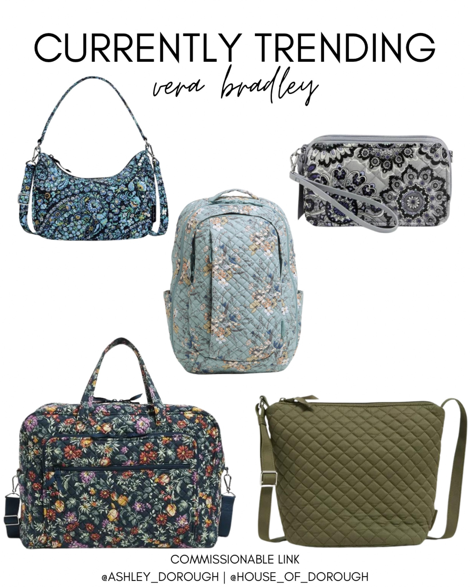 Vera Bradley bags are officially trending — how do we feel?! 

#LTKSeasonal #LTKHoliday #LTKitbag