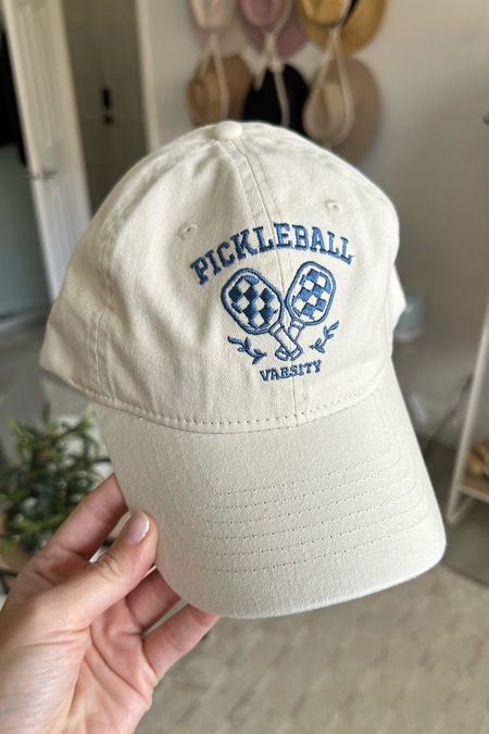 Loving my new $8 Pickleball hat from Walmart! How cute is this for spring and summer! It’ll match everything!

#LTKstyletip #LTKSeasonal #LTKfindsunder50