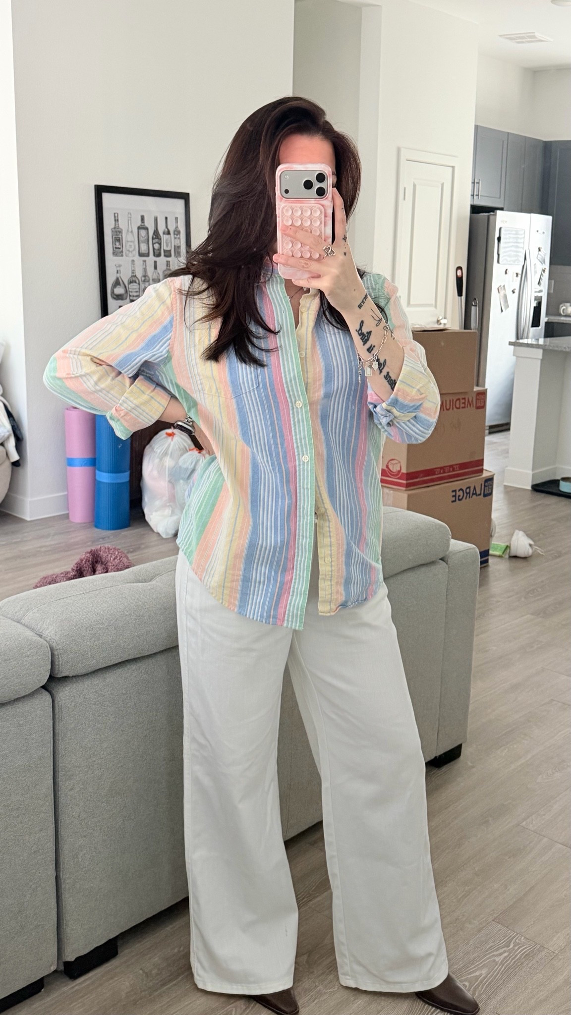 Spring OOTD🌸

Pastels, spring fashion, 90’s mom, wide leg pants, white pants, men’s button down

#LTKgrwm #LTKmomlife #LTKootd