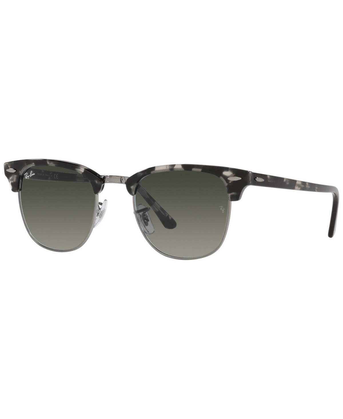 Ray-Ban Sunglasses, Clubmaster Fleck RB3016 - Gray Havana | Macy's