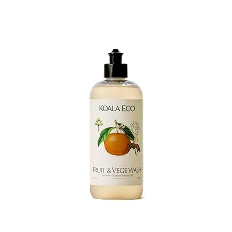 Koala Eco Fruit & Vegetable Wash - with Australian Mandarin Essential Oil - 16oz | Amazon (US)