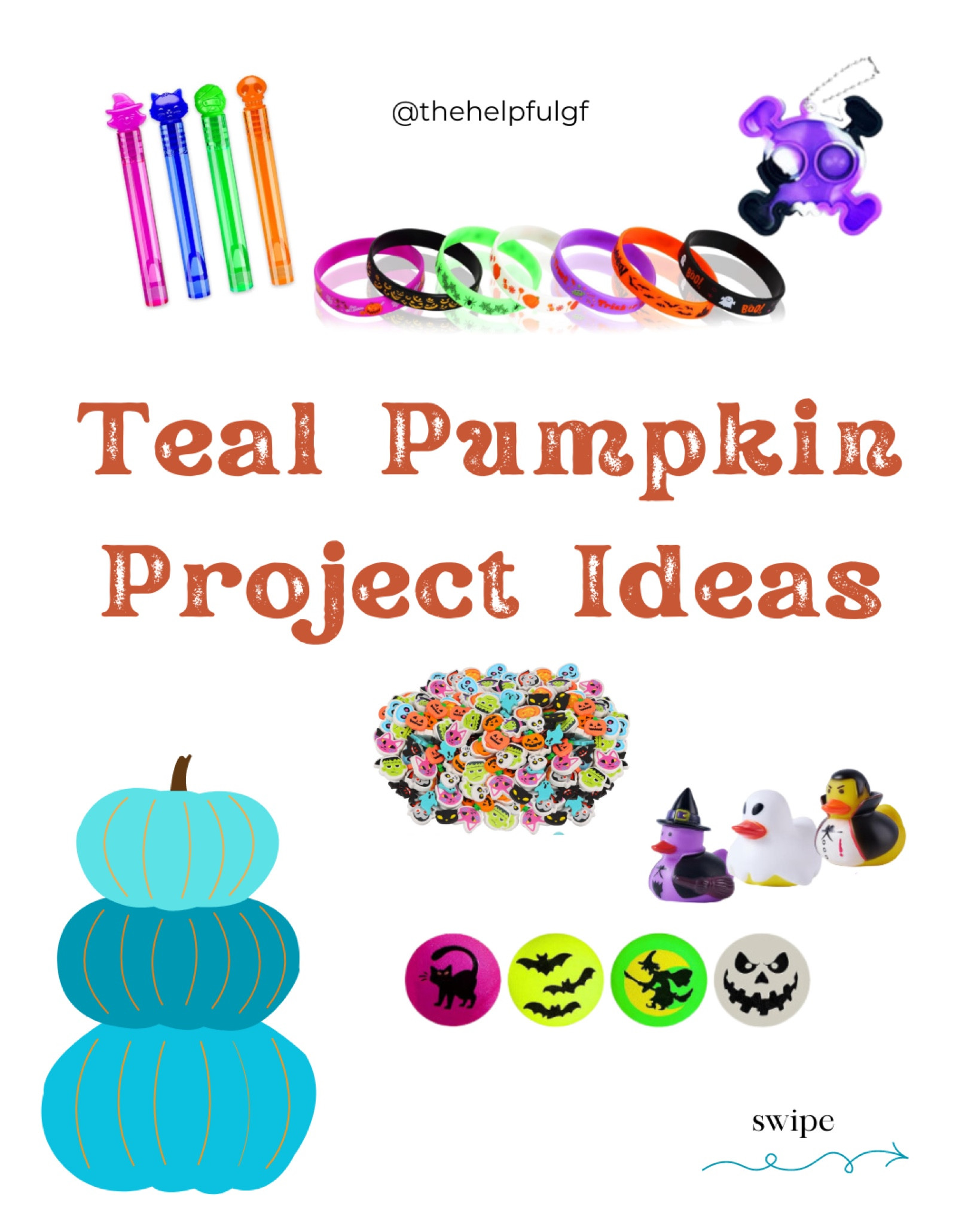 Teal Pumpkin Project ideas for a safe Halloween!

#LTKFamily #LTKKids #LTKHalloween