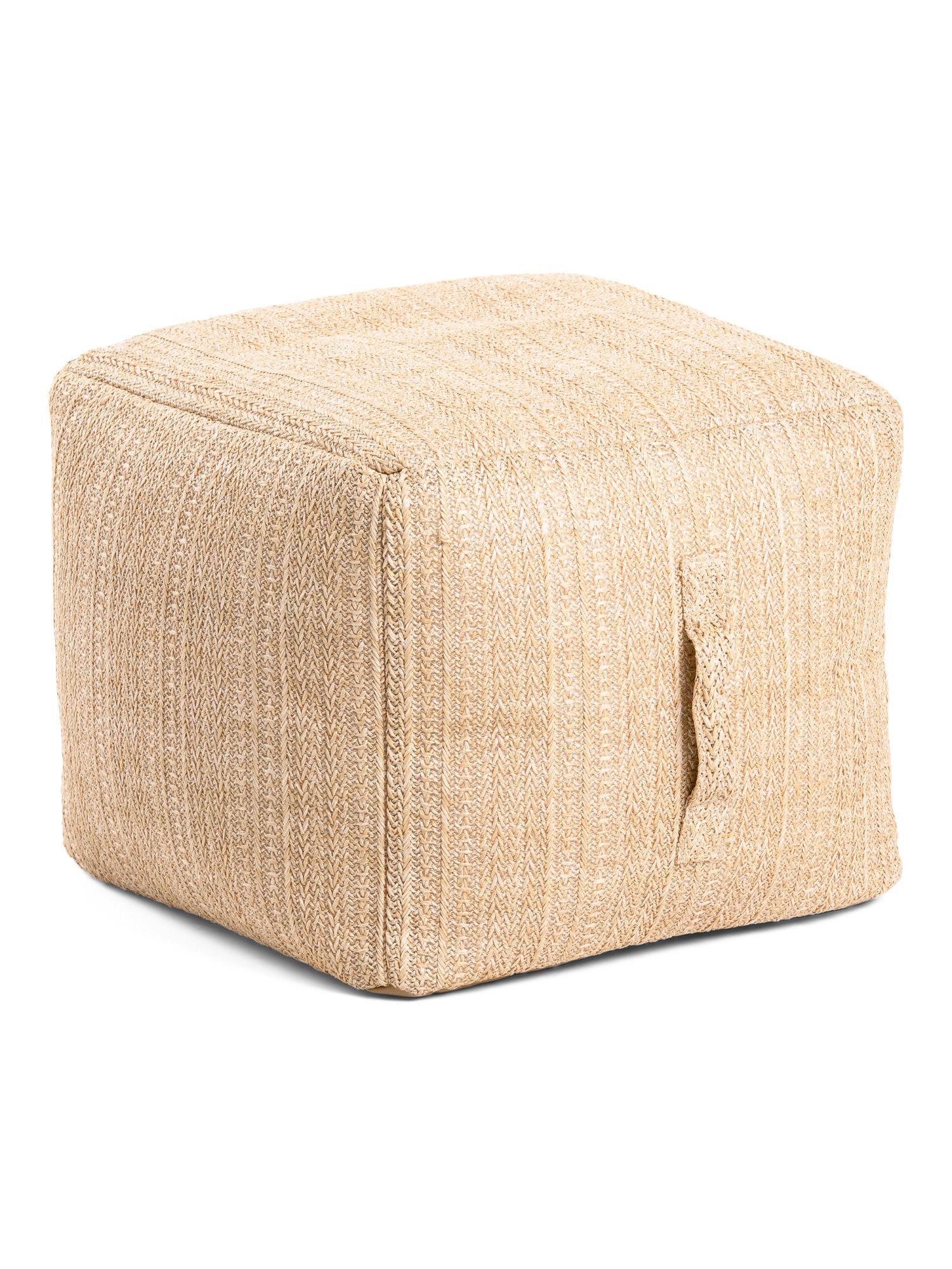 16x14 Indoor Outdoor Natural Fiber Pouf | Poufs & Ottomans  | Marshalls | Marshalls