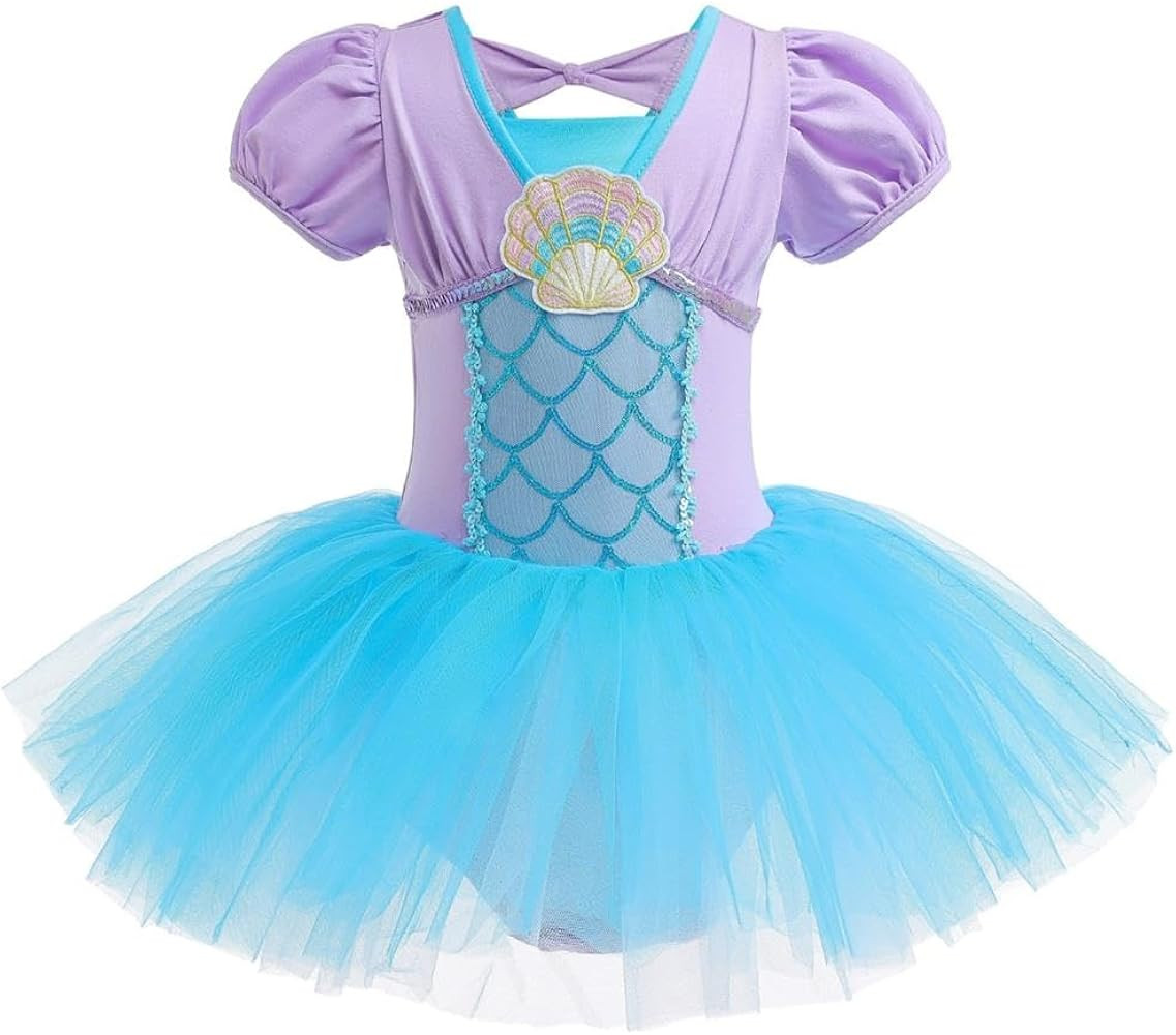 Dressy Daisy Ballet Leotards Tutu Dress for Toddler Girls Ballerina Outfits Dance Costume Dancewe... | Amazon (US)