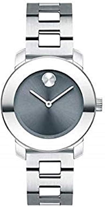 Movado Bold, Stainless Steel Case, Blue Dial, Stainless Steel Bracelet, Women, 3600436 | Amazon (US)