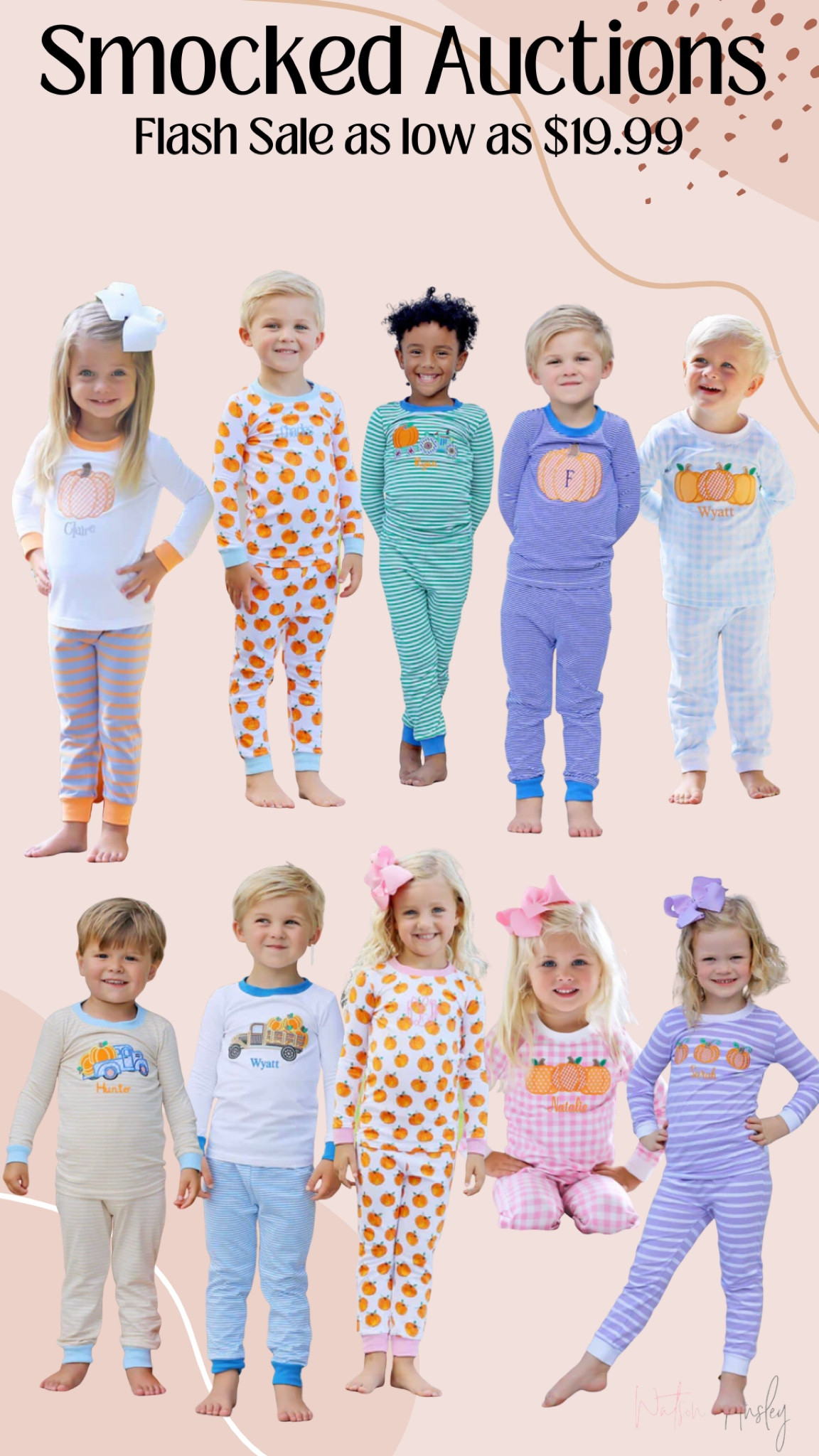 Shop Smocked Auctions sale as low as $19.99. 

Click below to shop 


#LTKsalealert #LTKkids #LTKbaby
