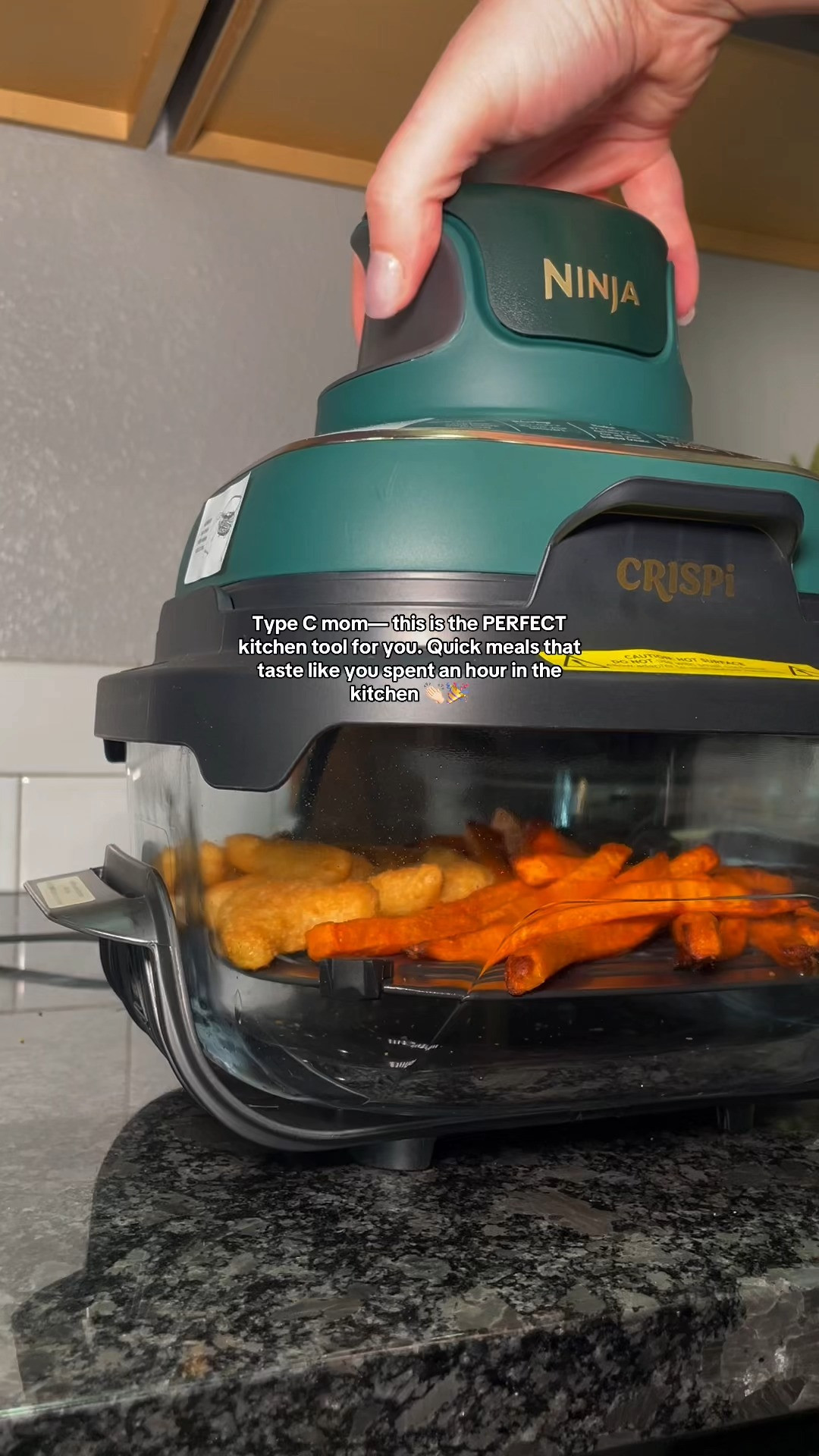 🍽️ An air fryer that can be prepped in advance or cooked on the fly. I love how easy it is to clean and use 

 #LTKU #LTKHome #LTKFindsUnder100