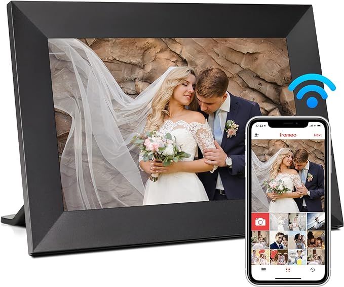 SKYRHYME Digital Picture Frame 8 Inch WiFi Digital Photo Frame with HD IPS Touch Screen Display,A... | Amazon (US)