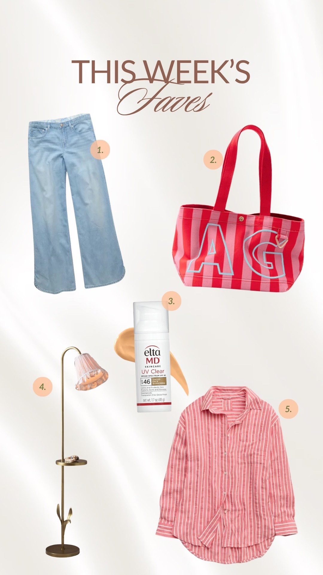 A round up of your favorite things this week!