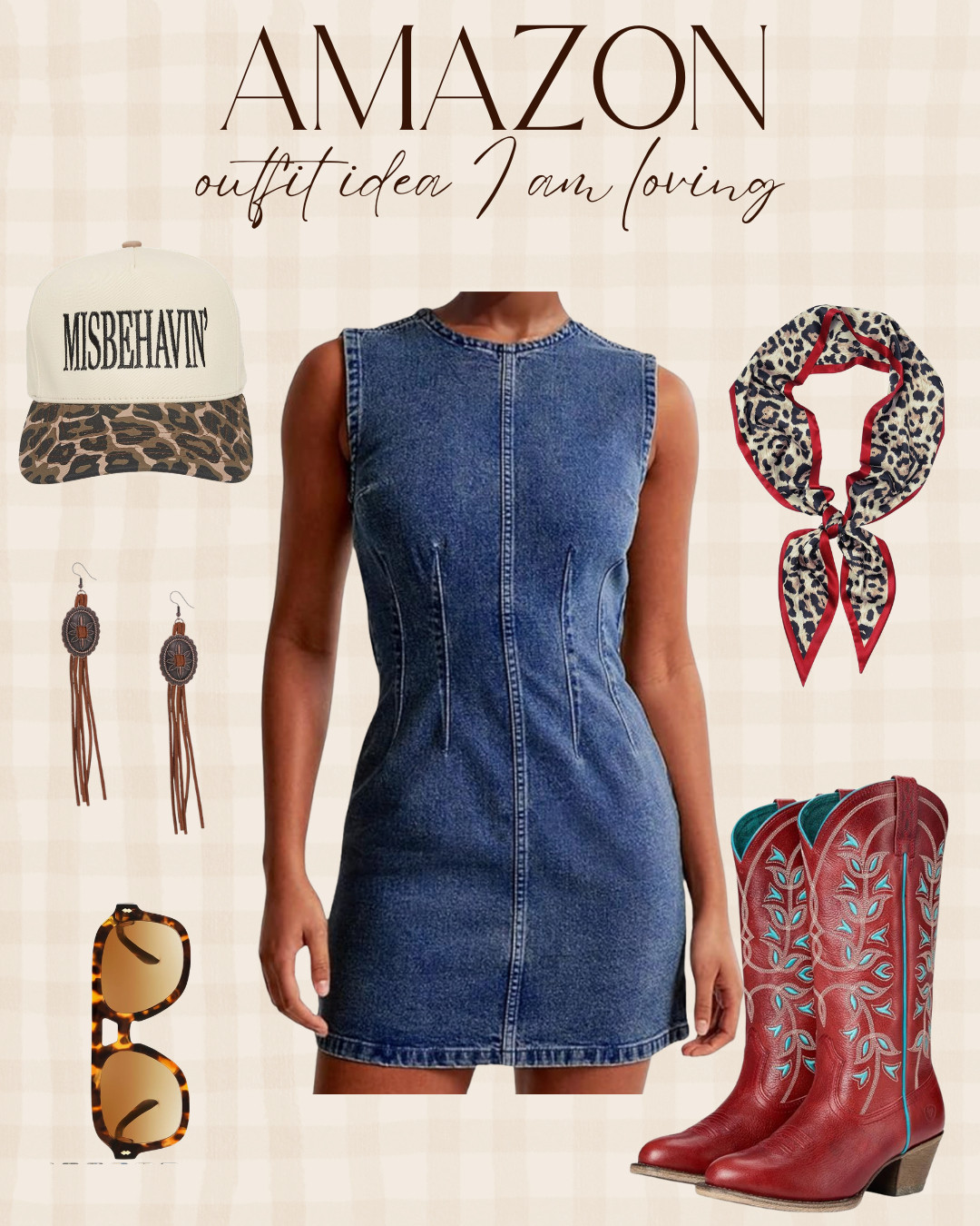 Denim and leopard is one of my favorite combos of all time! 

 #LTKgrwm #LTKootd #LTKSeasonal