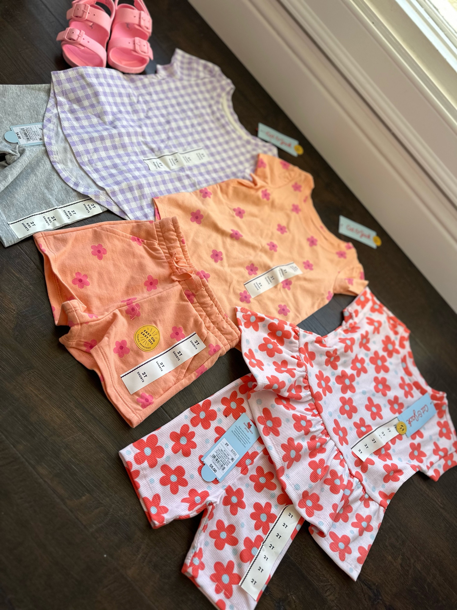 Toddler girls spring outfits from Target 

Cute, inexpensive, colorful clothes 

#LTKkids