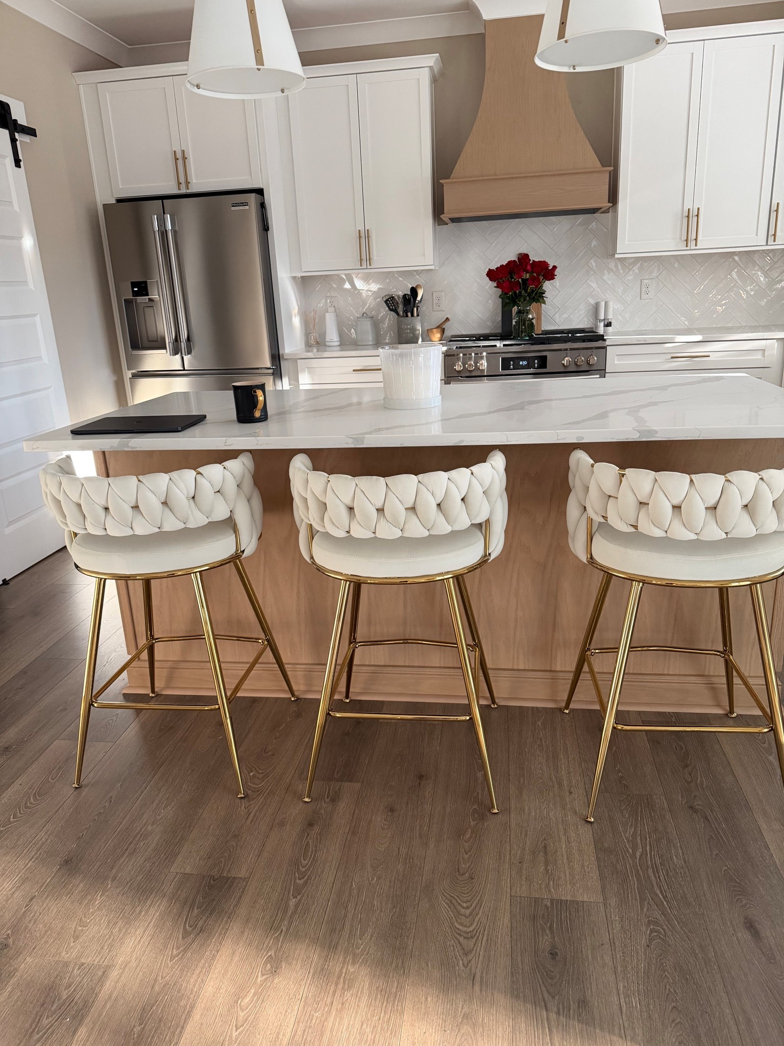 Our beautiful bar stools 

#LTKmorningroutine #LTKU #LTKHome