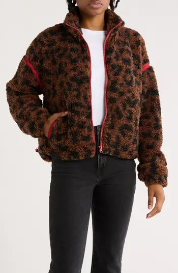 Thread & Supply Printed Faux Shearling Jacket | Nordstromrack | Nordstrom Rack